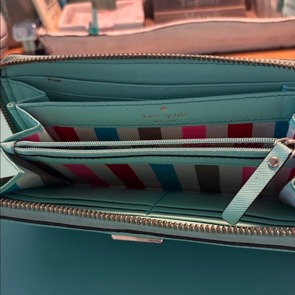 Kate Spade Aqua Wallet - Picture 2 of 7